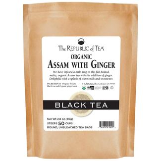 Organic Assam Black Tea with Ginger