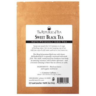 Keto-Friendly Sweet Black Iced Tea Sample