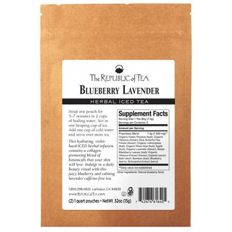 Blueberry Lavender Herbal Iced Tea Sample