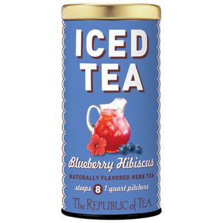 Blueberry Hibiscus Iced Tea