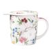 View 1 of Flower Power Mug with Infuser