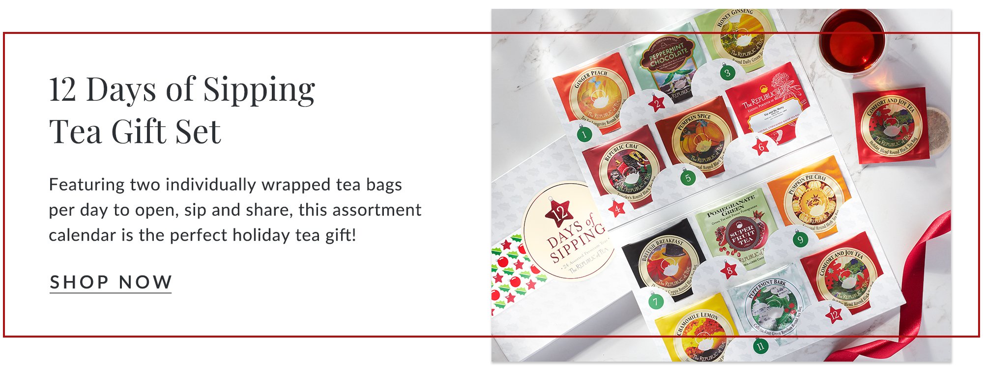 12 Days of Sipping Advent Calendar