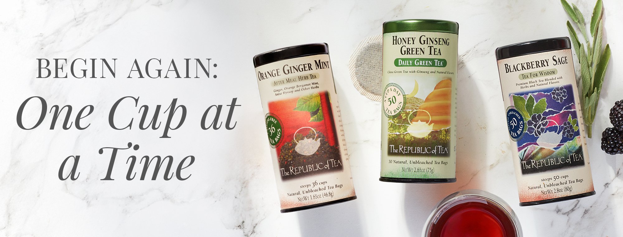 Begin Again: One Cup at a Time