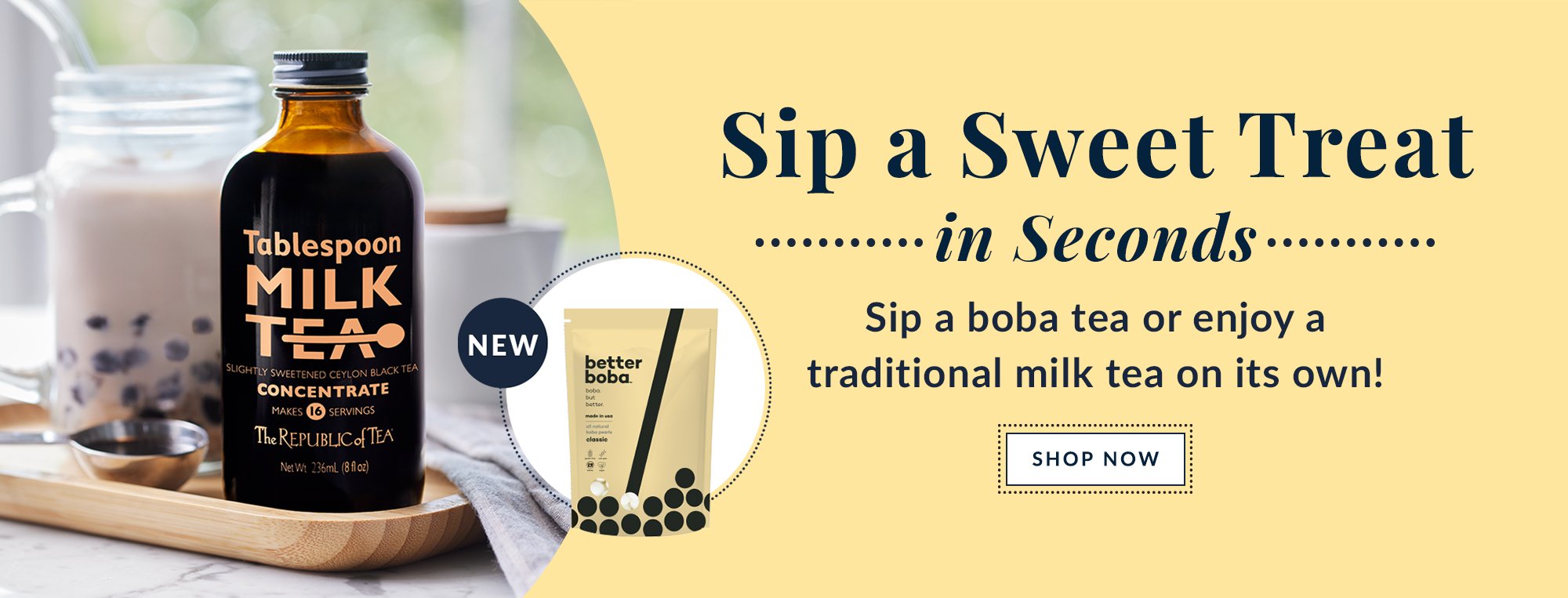 Sip a Sweet Treat in Seconds: Tablespoon Milk Tea