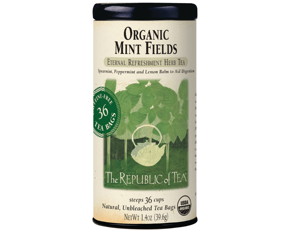 mint tea mocktail non-alcoholic drink