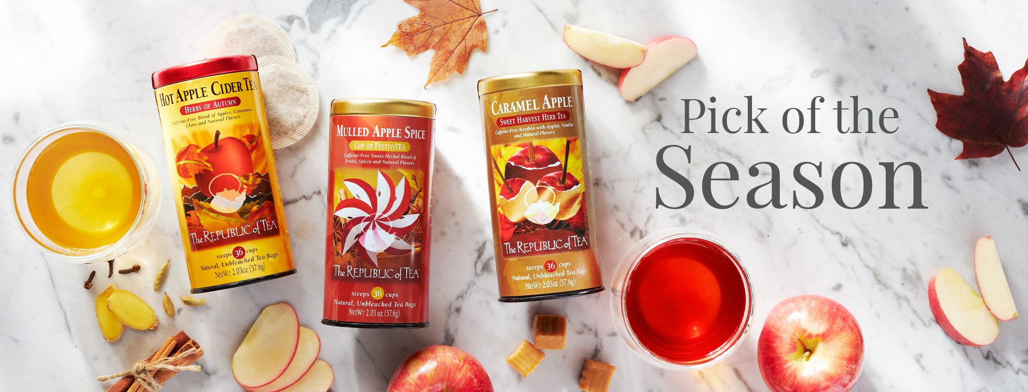 Pick of The Season: Apple Teas