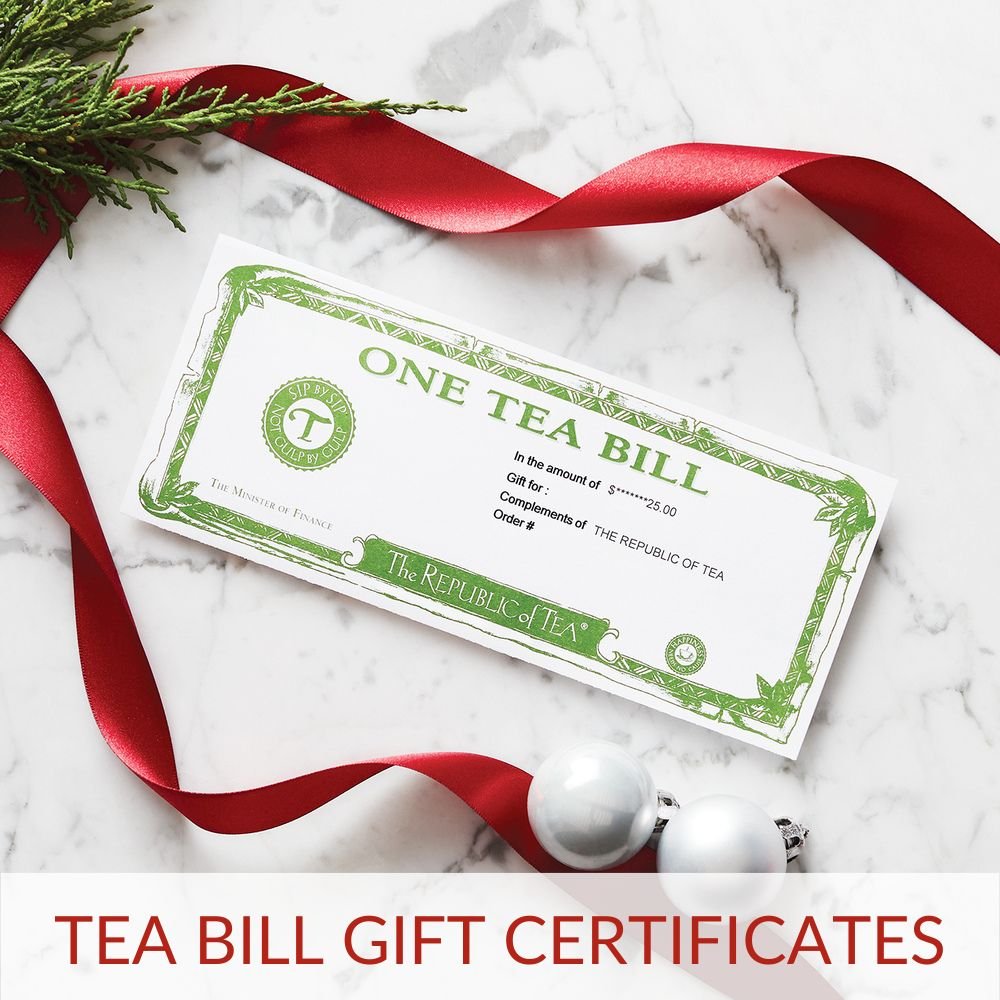 Tea Bill Gift Certificates